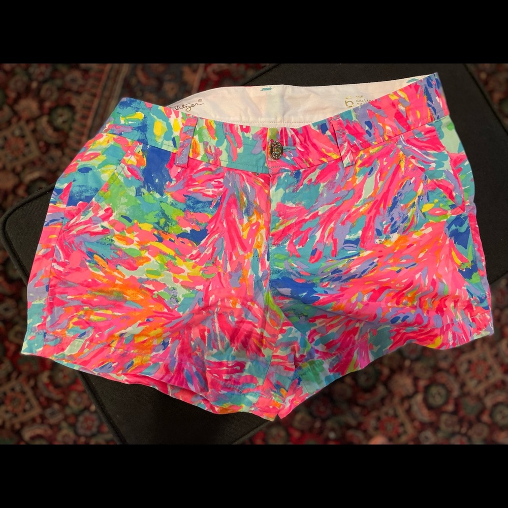 Lilly Pulitzer Callahan Shorts—size 6